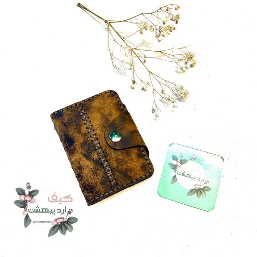 جاکارتی چرم طبیعی  کیف جاکارتی چرمی جاکارتی تعداد زیاد جاکارتی کارت خور زیاد جاکارتی زیبا جاکارتی شیک